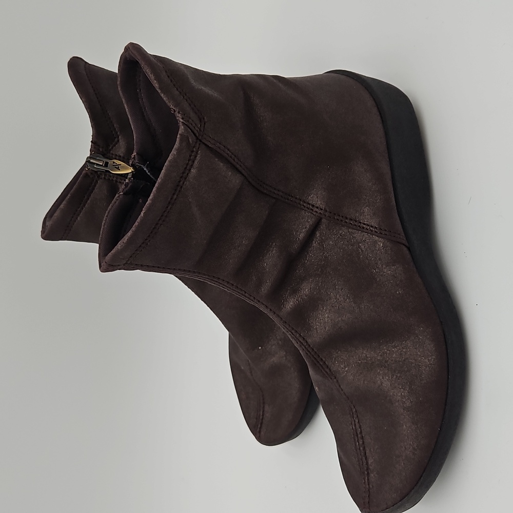 Arcopedico Women's Ankle Boots in Dark Brown 39 Zipper Designer